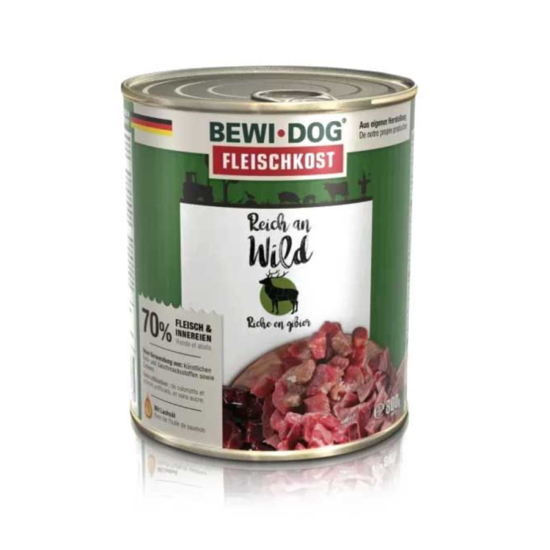 Lata Rico en Venado Bewi Dog para Perros