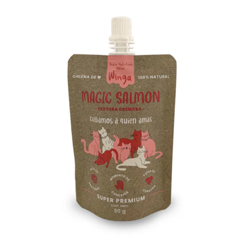 Magic Salmon para Gatos Winga