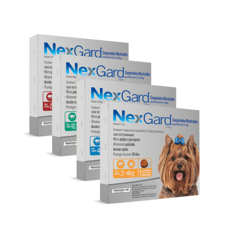 NexGard Antiparasitario Externo 1 Comprimido