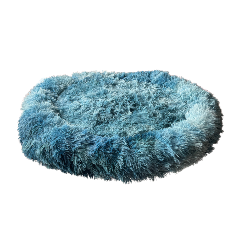 Cama Velora para Mascotas Azul